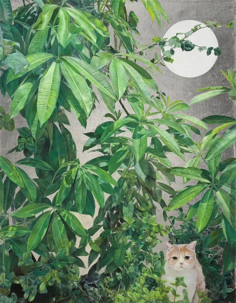 翁子晴作品 他只是經過